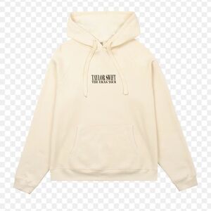 TAYLOR SWIFT ERAS TOUR CREAM HOODIE SWEATSHIRT XL
